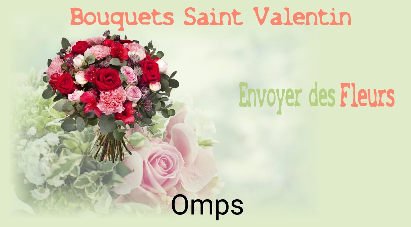 Roses de Saint-Valentin livrées à Omps